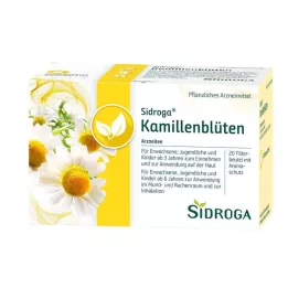 SIDROGA Filter vrećice čaja od cvijeta kamilice, 20X1,5 g