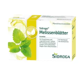 SIDROGA Filter vrećice čaja od listova matičnjaka, 20X1,5 g