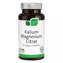 NICAPUR Kalij Magnezij Citrat Kapsule, 60 kom