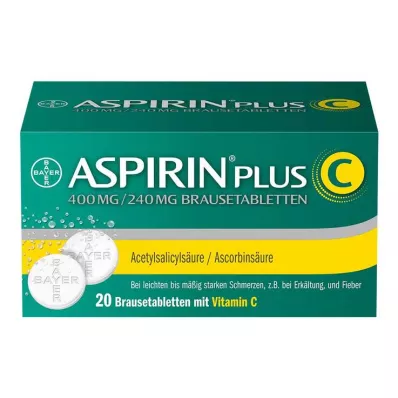 ASPIRIN plus C šumeće tablete, 20 kom ASPIRIN plus C šumeće tablete, 20 kom