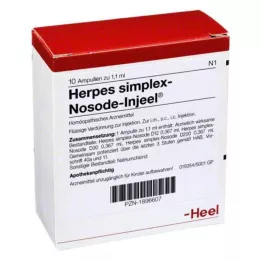 HERPES SIMPLEX Nosode Injeel Ampuls, 10 sati