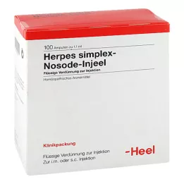 HERPES SIMPLEX Nosode Injeel ampula, 100 ST