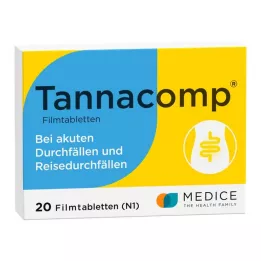 TANNACOMP Filmom obložene tablete, 20 kom