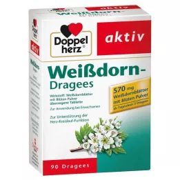 DOPPELHERZ Dražee od gloga, 90 kom