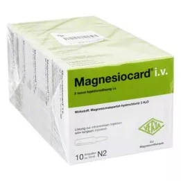 MAGNESIOCARD i.v. Otopina za injekcije, 50X10 ml