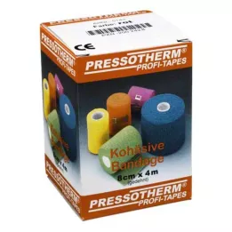PRESSOTHERM Kohezivni zavoj 8 cmx4 m crveni, 1 kom