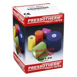 PRESSOTHERM Kohezivni zavoj 8 cmx4 m plavi, 1 kom