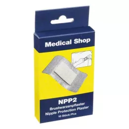 BRUSTWARZENPFLASTER NPP2, 10 kom
