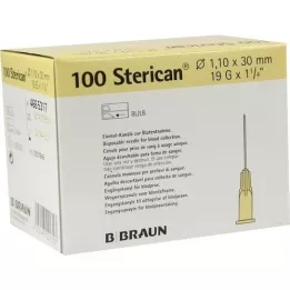 STERICAN Kanule 19 GX1 1/4 1,1x30 mm, 100 ST