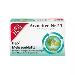 H&S Filter vrećica listova matičnjaka, 20X1,5 g