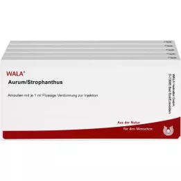 AURUM/STROPHANTHUS AMPOULES, 50X1 ML
