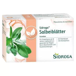 SIDROGA Filter vrećice čaja od listova kadulje, 20X1,5 g