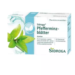 SIDROGA Filter vrećice čaja od listova paprene metvice, 20X1,5 g