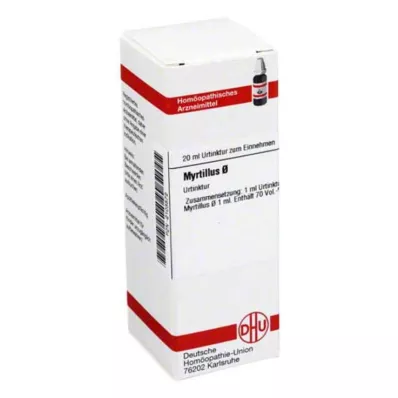MYRTILLUS Matična tinktura, 20 ml