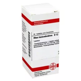 RHUS TOXICODENDRON D 12 tableta, 80 kom