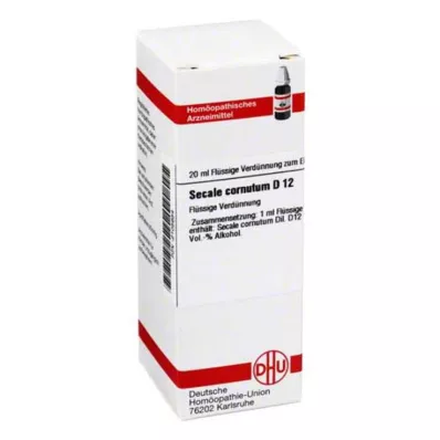 SECALE CORNUTUM D 12 Razrjeđenje, 20 ml