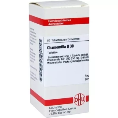 CHAMOMILLA D 30 tableta, 80 kom CHAMOMILLA D 30 tableta, 80 kom