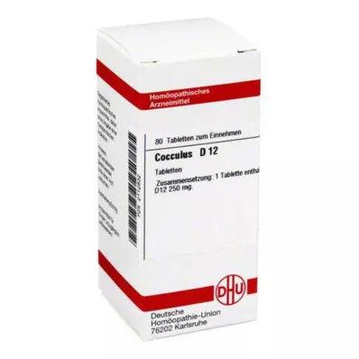 COCCULUS D 12 tableta, 80 kom COCCULUS D 12 tableta, 80 kom