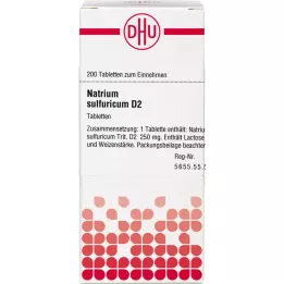 NATRIUM SULFURICUM D 2 tablete, 200 kom