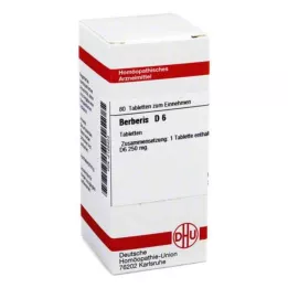 BERBERIS D 6 tableta, 80 kom