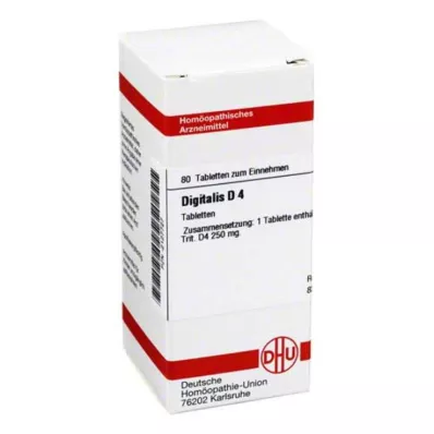 DIGITALIS D 4 tablete, 80 kom DIGITALIS D 4 tablete, 80 kom