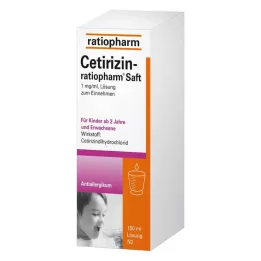 CETIRIZIN-ratiopharm sok, 150 ml