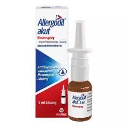 ALLERGODIL akutni sprej za nos, 5 ml