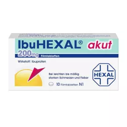 IBUHEXAL acute 200 filmom obloženih tableta, 10 kom