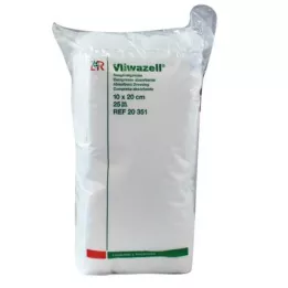 VLIWAZELL Upijajuće komprese nesterilne 10x20 cm, 25 kom