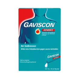 GAVISCON Advance Peppermint suspenzija, 24X10 ml