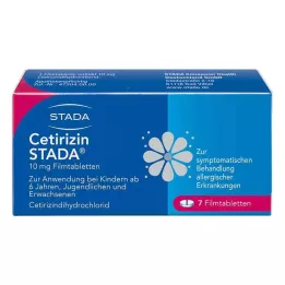 CETIRIZIN STADA 10 mg filmom obložene tablete, 7 kom
