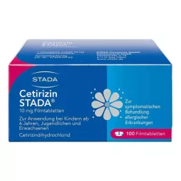 CETIRIZIN STADA 10 mg filmom obložene tablete, 100 kom