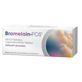 BROMELAIN POS gastrorezistentne tablete, 60 kom