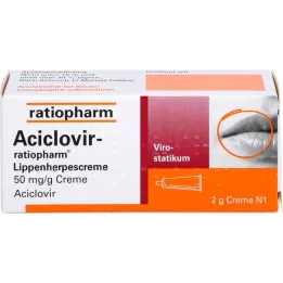 ACICLOVIR-ratiopharm krema za herpes, 2 g