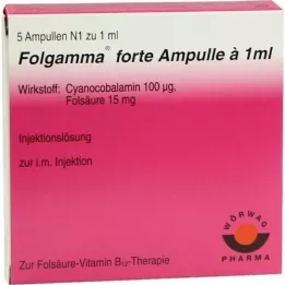 FOLGAMMA Forte ampuli, 5x1 ml