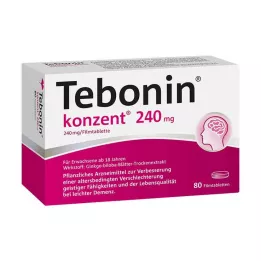 TEBONIN konzent 240 mg filmom obložene tablete, 80 kom