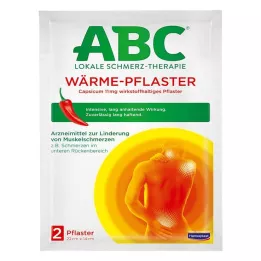 ABC Toplinska žbuka Capsicum Hansaplast med 14x22, 2 kom