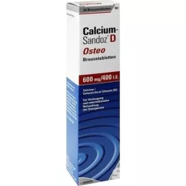 CALCIUM SANDOZ D Osteo efektivne tablete, 20 sati