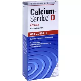 CALCIUM SANDOZ D Osteo efektivne tablete, 40 ST