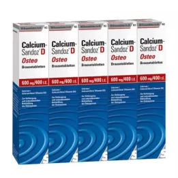 CALCIUM SANDOZ D Osteo šumeće tablete, 100 kom
