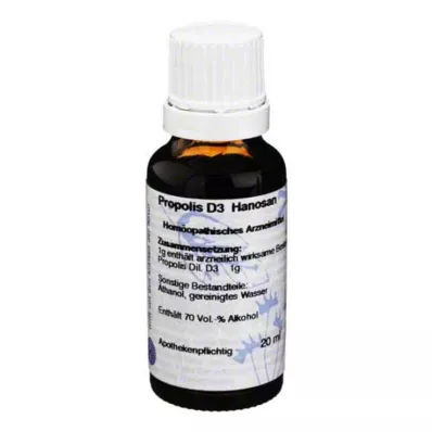 PROPOLIS D 3 razrjeđenje, 20 ml