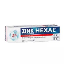ZINK HEXAL Šumeće tablete, 20 kom