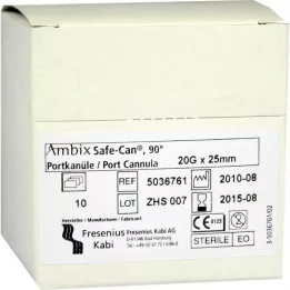 AMBIX Safe-Can Portpunkt.Kan.20 Gx25 mm zakrivljena, 10 kom