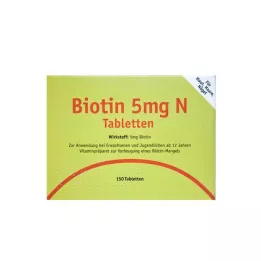 BIOTIN 5 mg N tablete, 150 kom