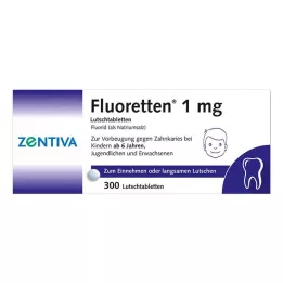 FLUORETTEN 1,0 mg tablete, 300 kom