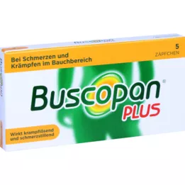 BUSCOPAN Plus 10 mg/800 mg čepića, 5 sati