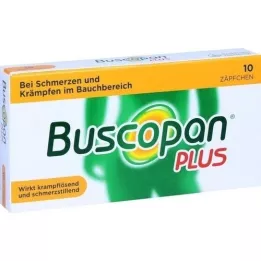 BUSCOPAN Plus 10 mg/800 mg čepića, 10 sati