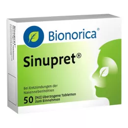 SINUPRET obložene tablete, 50 kom