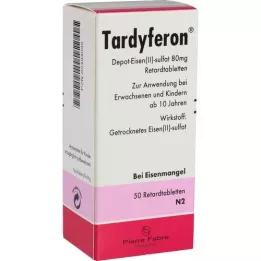 TARDYFERON Retard tablete, 50 sati