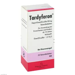 TARDYFERON Tablete s produljenim oslobađanjem, 50 kom